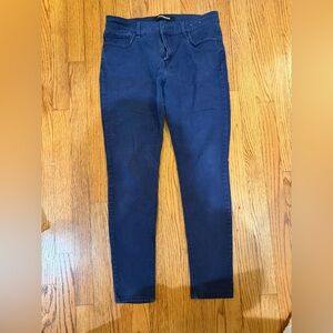 Express Navy Five Pocket Leggings